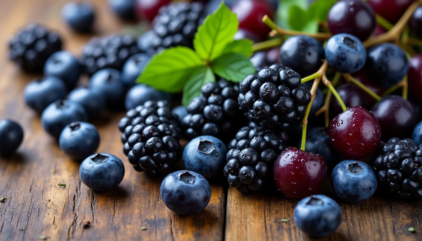 découvrez une sélection variée de fruits noirs riches en saveurs et en bienfaits pour la santé. idéals pour une alimentation saine et gourmande.