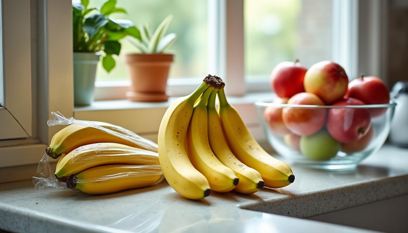 découvrez les meilleures astuces pour conserver des bananes fraîches plus longtemps et éviter qu'elles ne mûrissent trop vite.