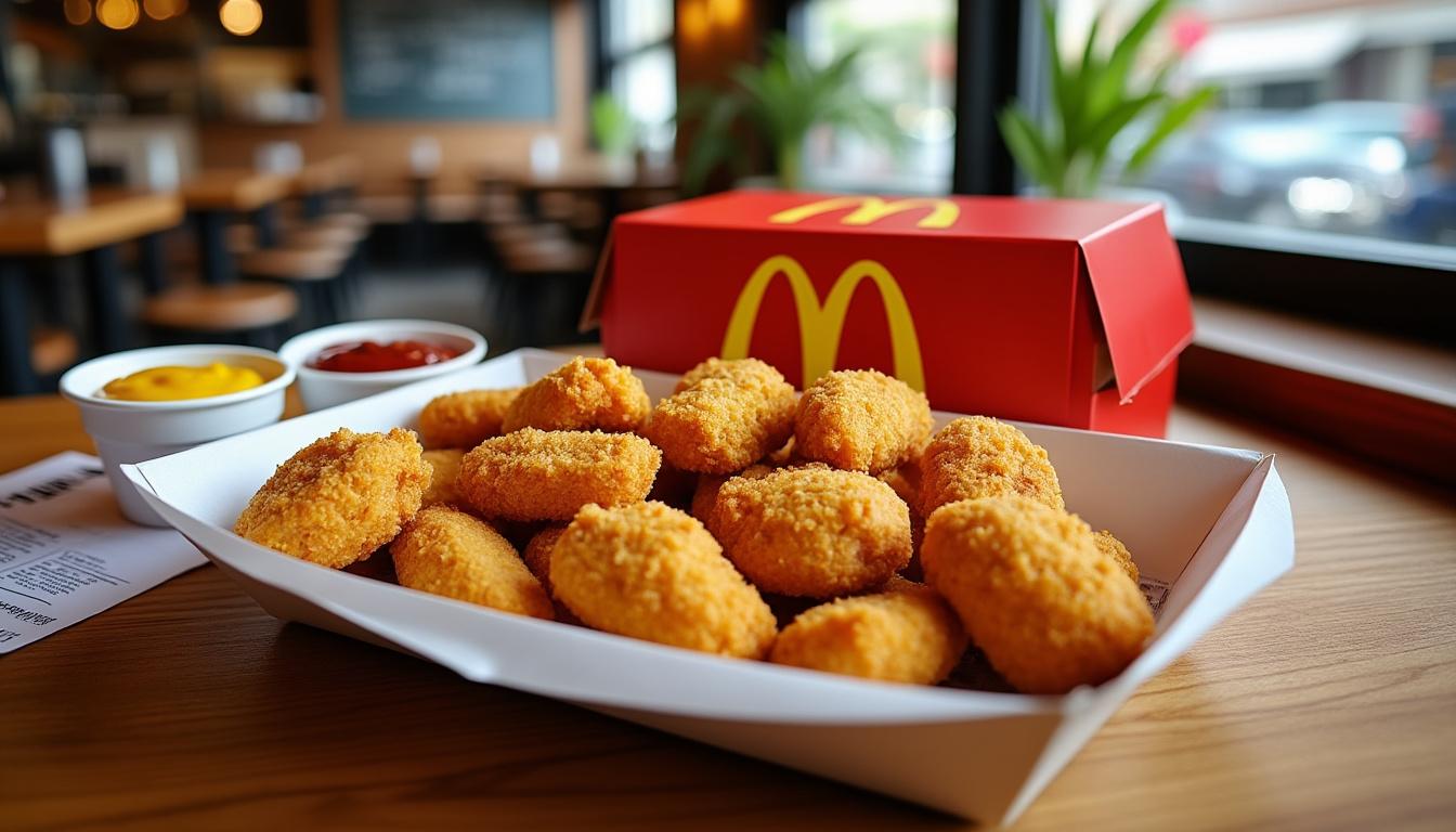 découvrez les prix actuels des nuggets chez mcdonald's et profitez des meilleures offres sur ce délicieux classique.